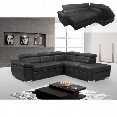 Amando II Sectional with Pull-out Sofa Bed